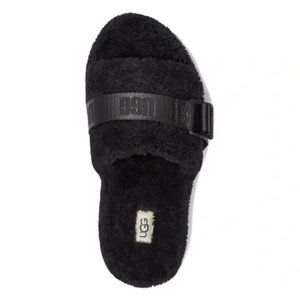 UGG Fluffita Flatform Slippers Sandals
